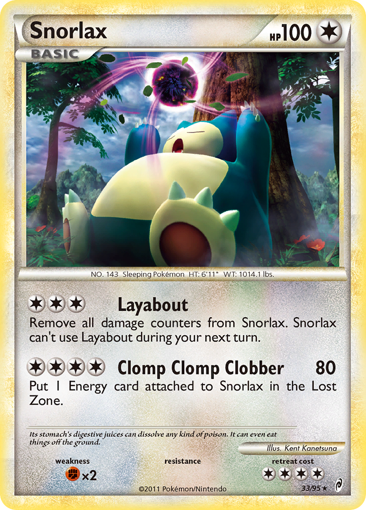 Call of Legends Snorlax #33/95